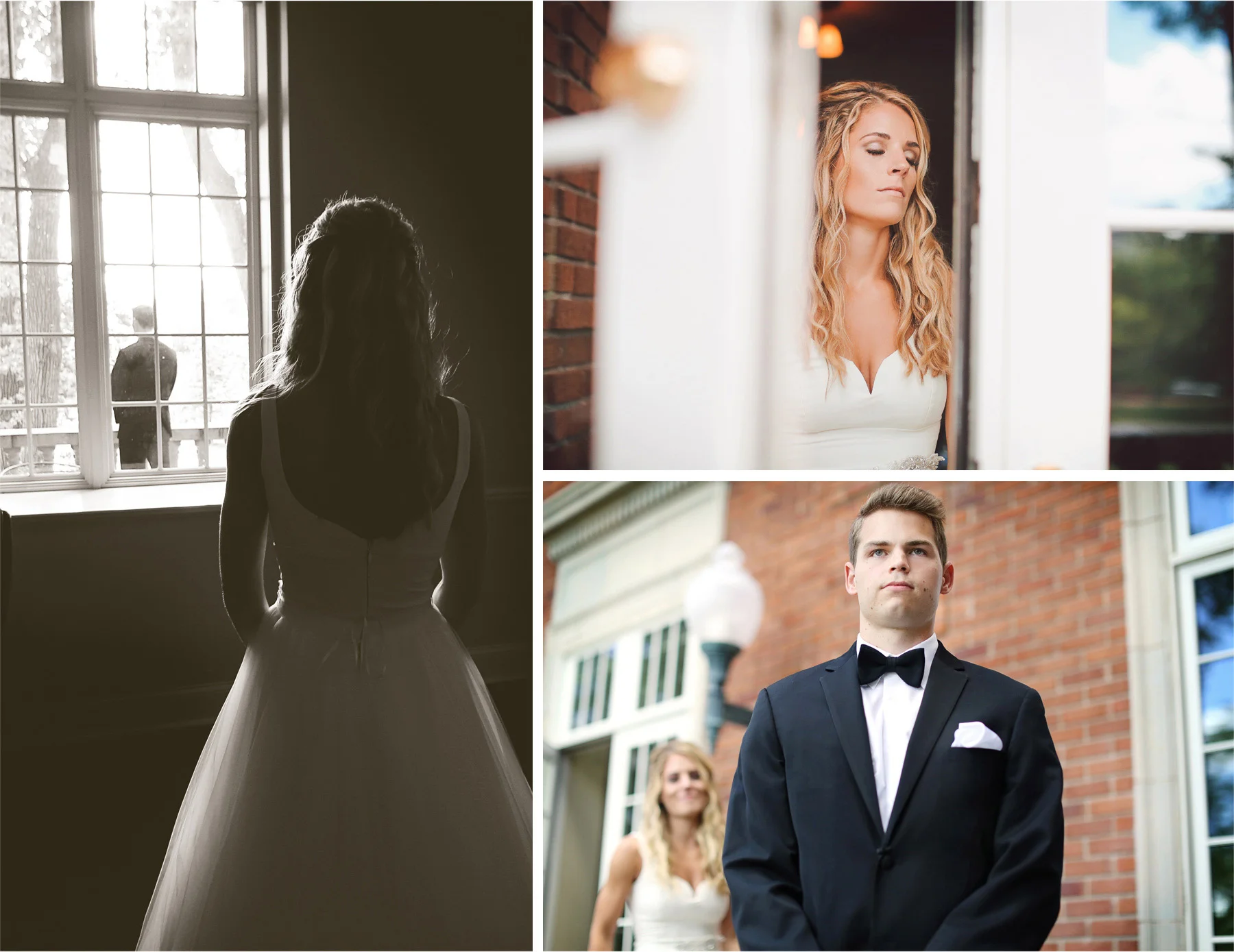 05-Minneapolis-Minnesota-Wedding-Photographer-by-Andrew-Vick-Photography-Summer-Calhoun-Beach-Club-First-Meeting-Bride-Groom-Black-and-White-Vintage-Lexie-and-James.jpg