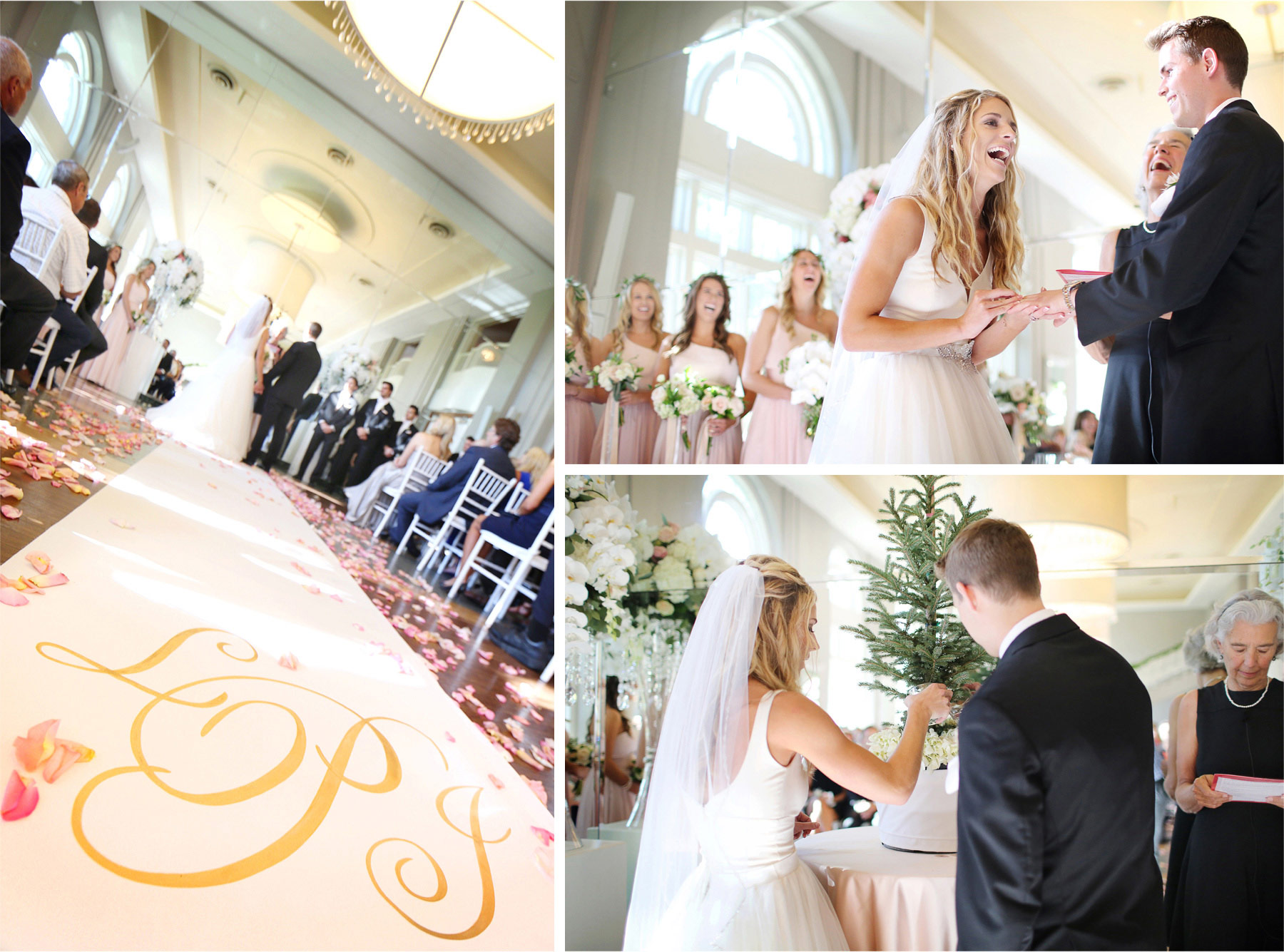 13-Minneapolis-Minnesota-Wedding-Photographer-by-Andrew-Vick-Photography-Summer-Calhoun-Beach-Club-Ceremony-Bride-Groom-Vows-Rings-Pine-Tree-Emblem-Lexie-and-James.jpg