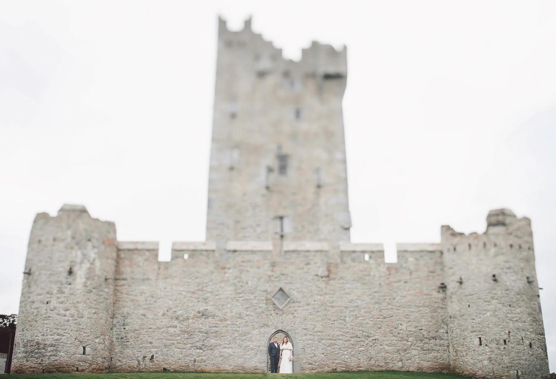 28-Kilarney-Ireland-Wedding-Photographer-by-Andrew-Vick-Photography-Fall-Autumn-Destination-Ross-Castle-First-Meeting-Look-Bride-Groom-Ruins-Vintage-Becca-and-Donal.jpg