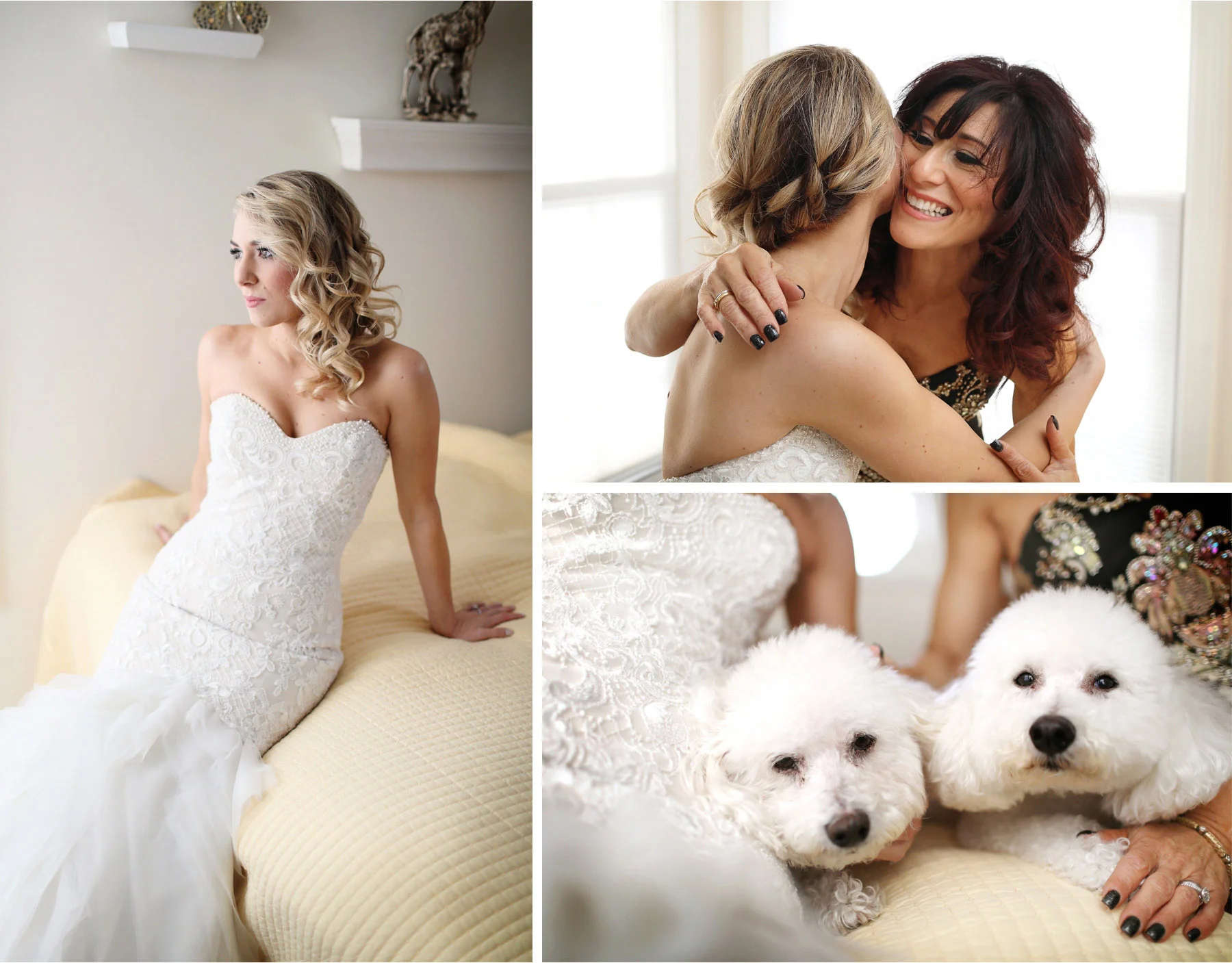 03-Warren-New-Jersey-Wedding-Photographer-by-Andrew-Vick-Photography-Winter-Parents-House-Getting-Ready-Bride-Mother-Dress-Dog-Alexia-and-Justin.jpg