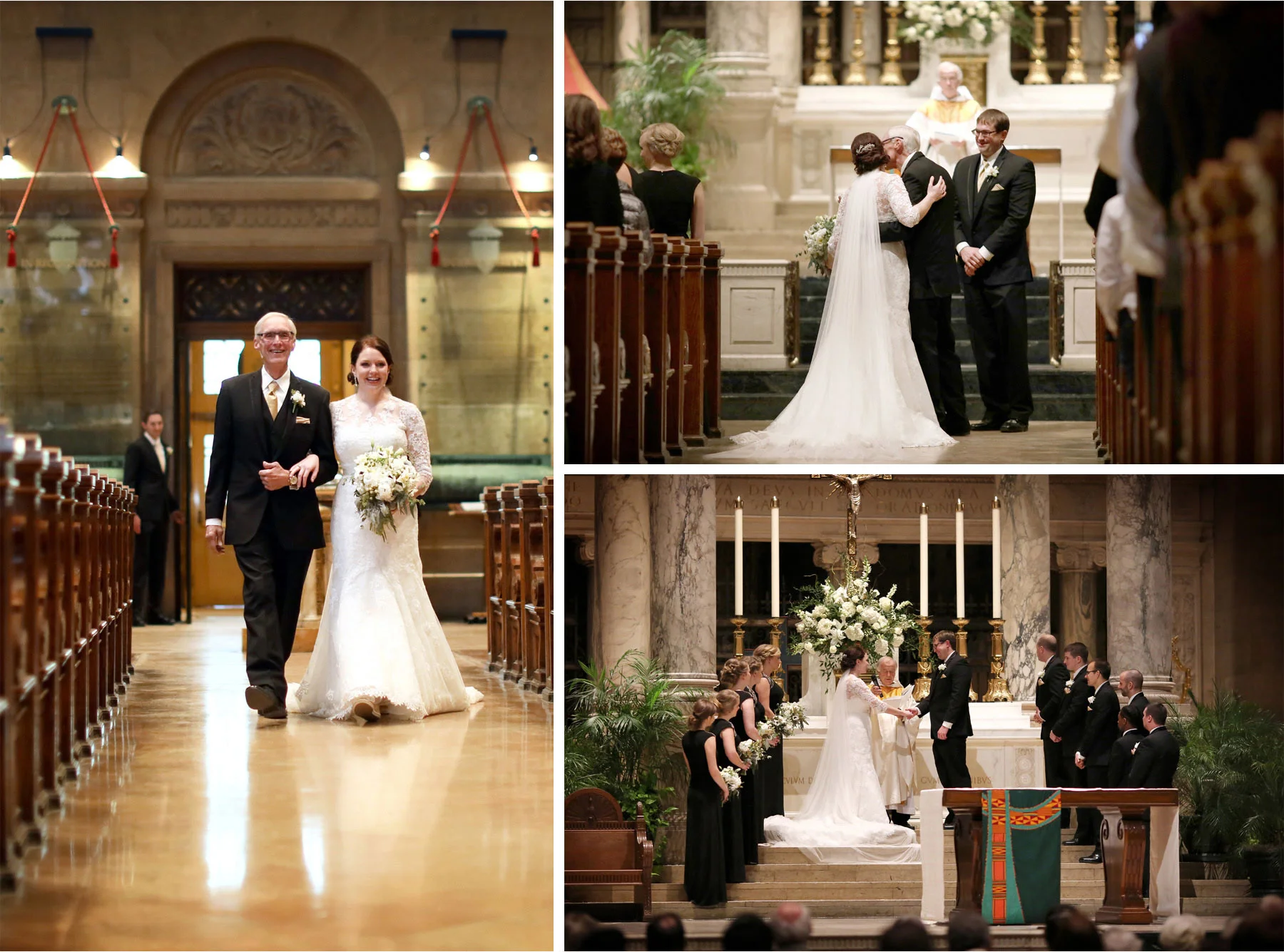 13-Minneapolis-Minnesota-Wedding-Photographer-by-Andrew-Vick-Photography-Winter-Basilica-of-Saint-Mary-Church-Bride-Groom-Father-Parents-Processional-Vows-Sara-and-Rob.jpg