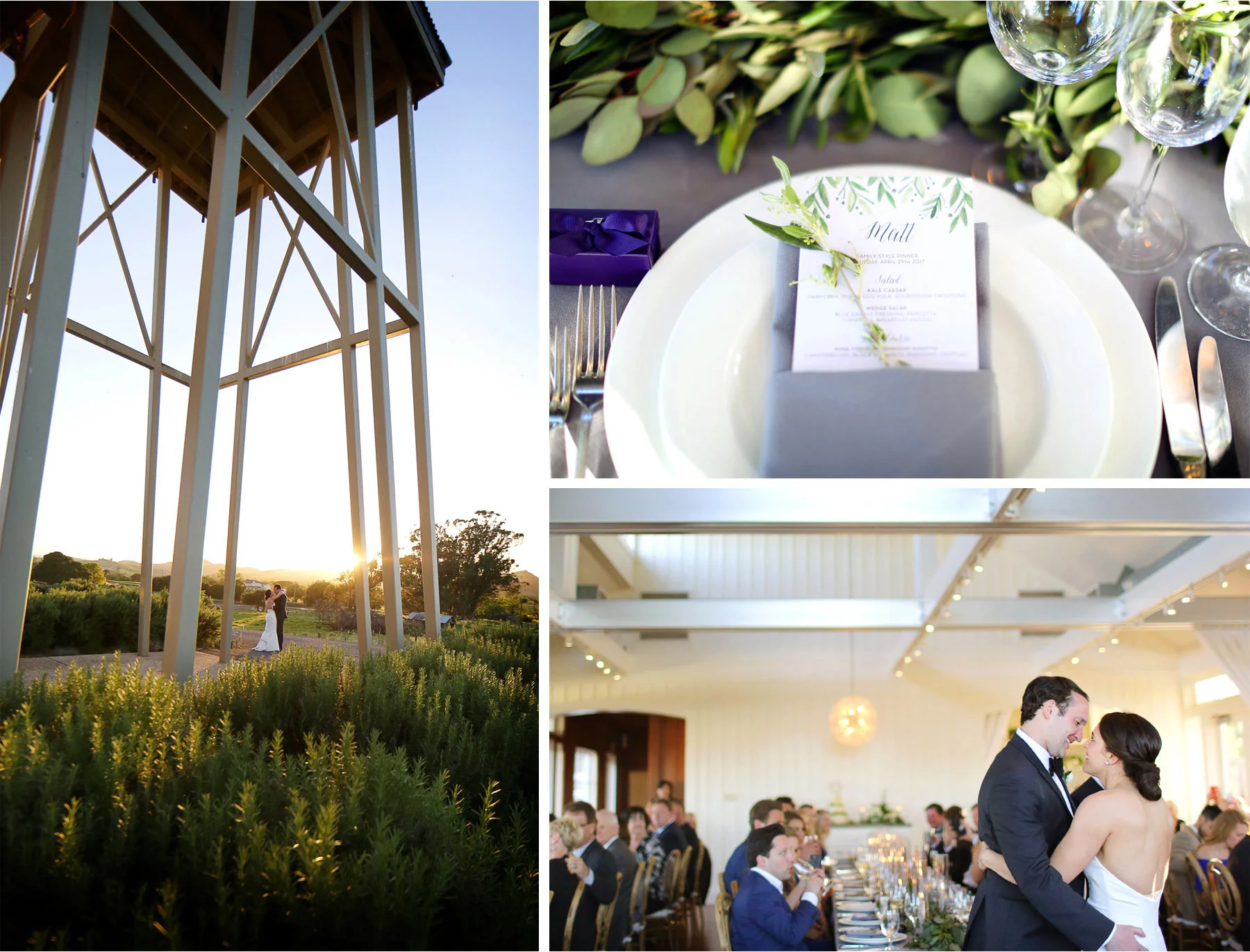 26-Napa-California-Wedding-Photographer-by-Andrew-Vick-Photography-Spring-Destination-Carneros-Resort-and-Spa-Reception-Bride-Groom-Vineyard-Winery-Table-Setting-Menu-Details-Decor-Embrace-Alex-and-Roger.jpg