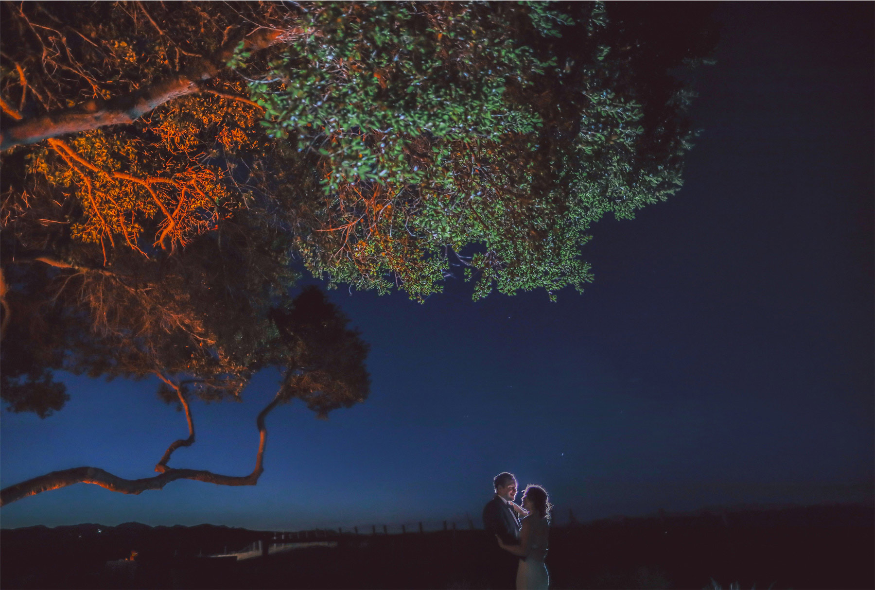 30-Napa-California-Wedding-Photographer-by-Andrew-Vick-Photography-Spring-Destination-Carneros-Resort-and-Spa-Reception-Bride-Groom-Embrace-Night-Alex-and-Roger.jpg