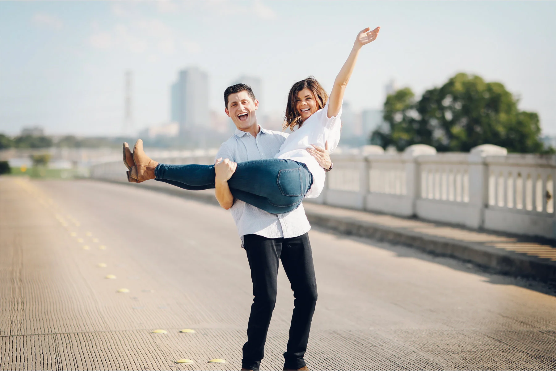 11-Fly-to-Me-Destination-Engagement-Session-Vick-Photography-Fort-Worth-Texas-Couple-Street-Skyline-Maggie-and-Matt.jpg