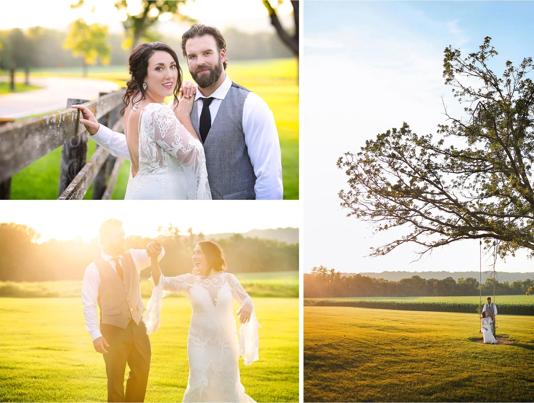 20-Vick-Photography-Rochester-Minnesota-Mayowood-Stone-Barn-Country-Wedding-Summer-Outdoor-Sunset-Bride-Groom-Swing-Lizz-and-Brady.jpg