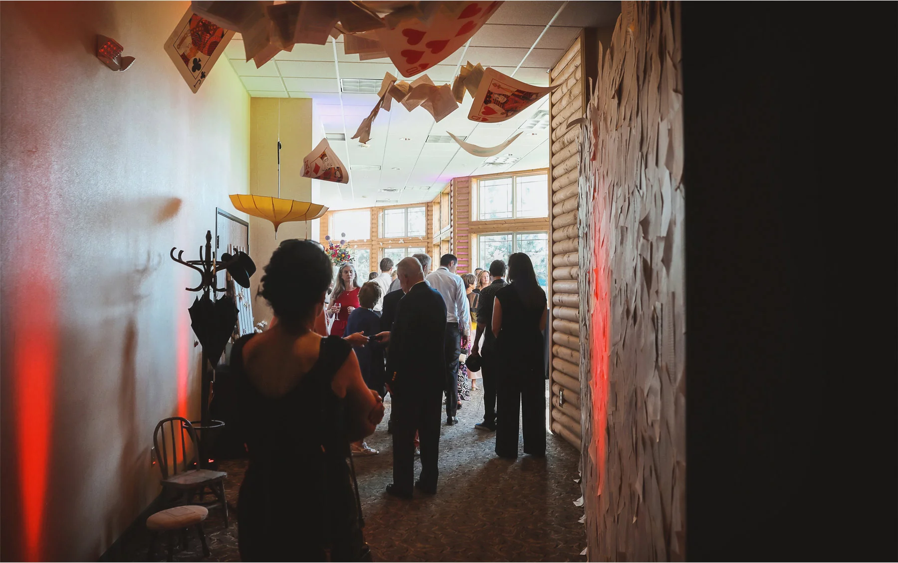 20-Vick-Photography-Wedding-Ottertail-Minnesota-Alice-in-Wonderland-Theme-Reception-Book-Pages-Playing-Cards-Tess-and-Greg.jpg