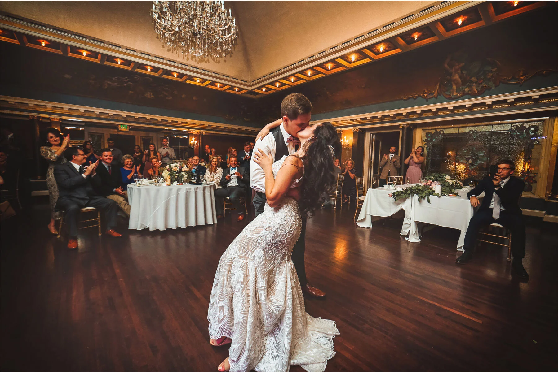 15-Wedding-by-Vick-Photography-Minneapolis-Minnesota-Semple-Mansion-Historic-Venue-Reception-Bride-Groom-Dancing-Dance-Kiss-Kaitlyn-and-Nate.jpg