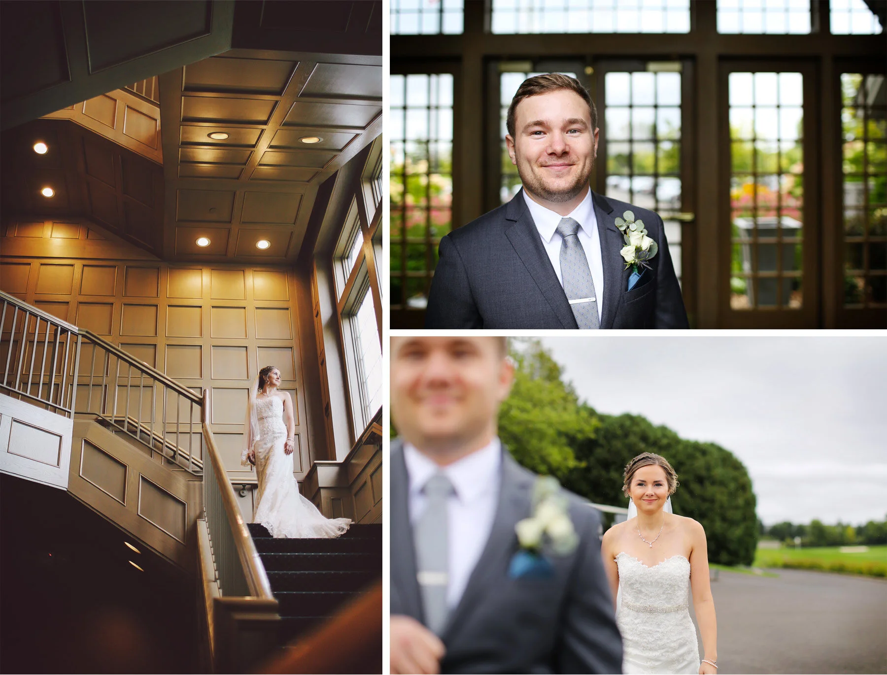 01-Vick-Photography-Minneapolis-Minnesota-Wedding-Rush-Creek-Golf-Club-Groom-Bride-Staircase-Amanda-and-Michael.jpg