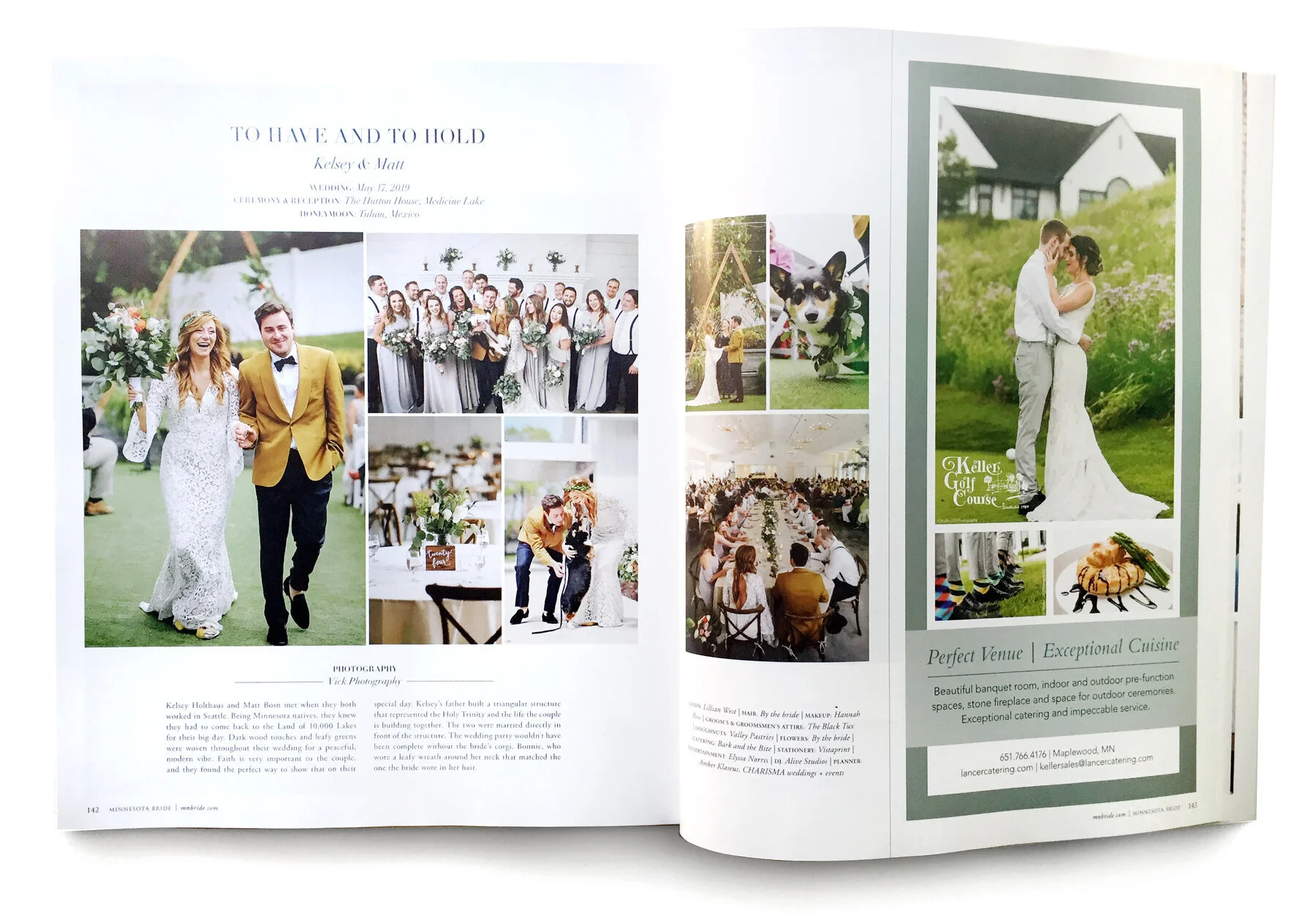 Minnesota Bride Magazine 2020 - Spring / Summer