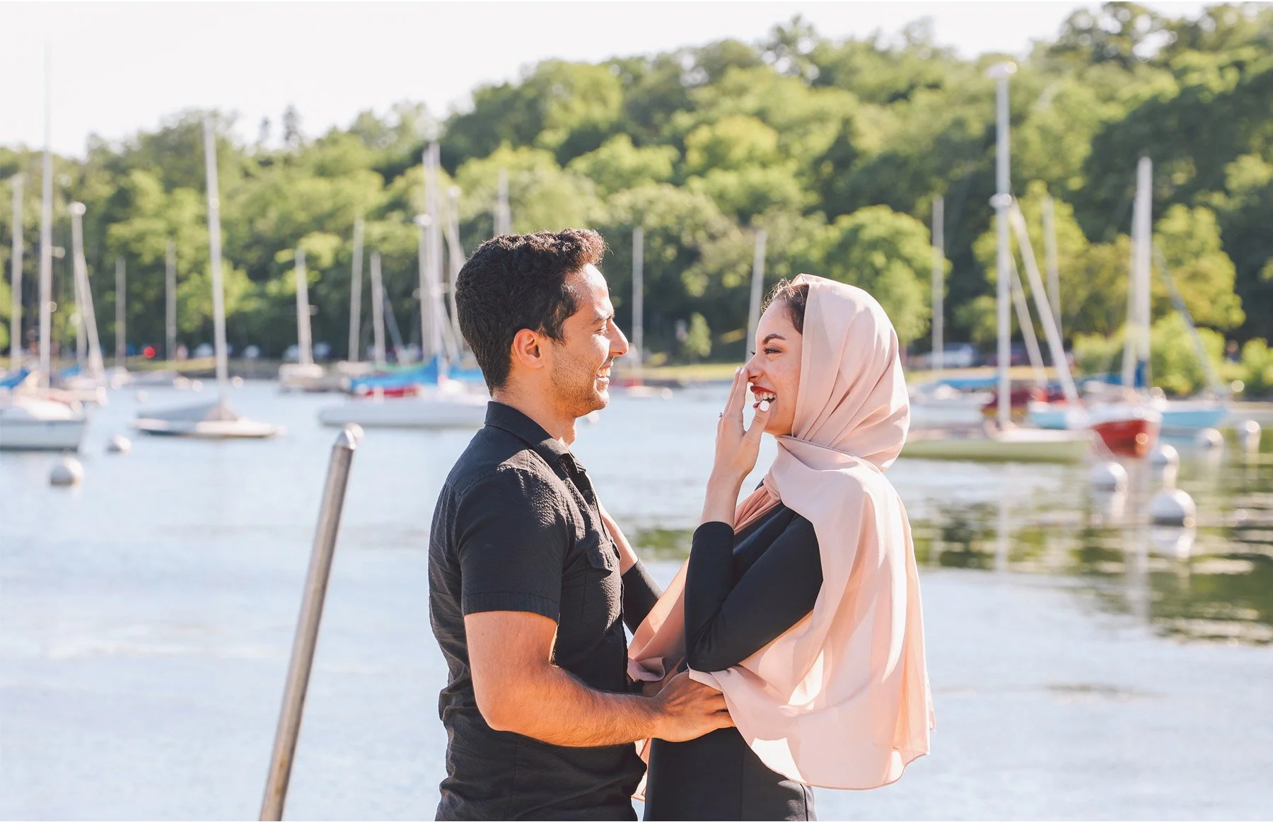 Amanda and Omar Engagement 