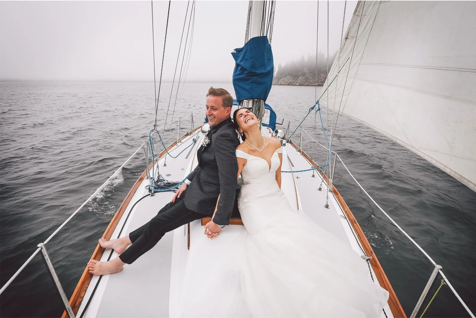 Kayleigh and John Destination Maine