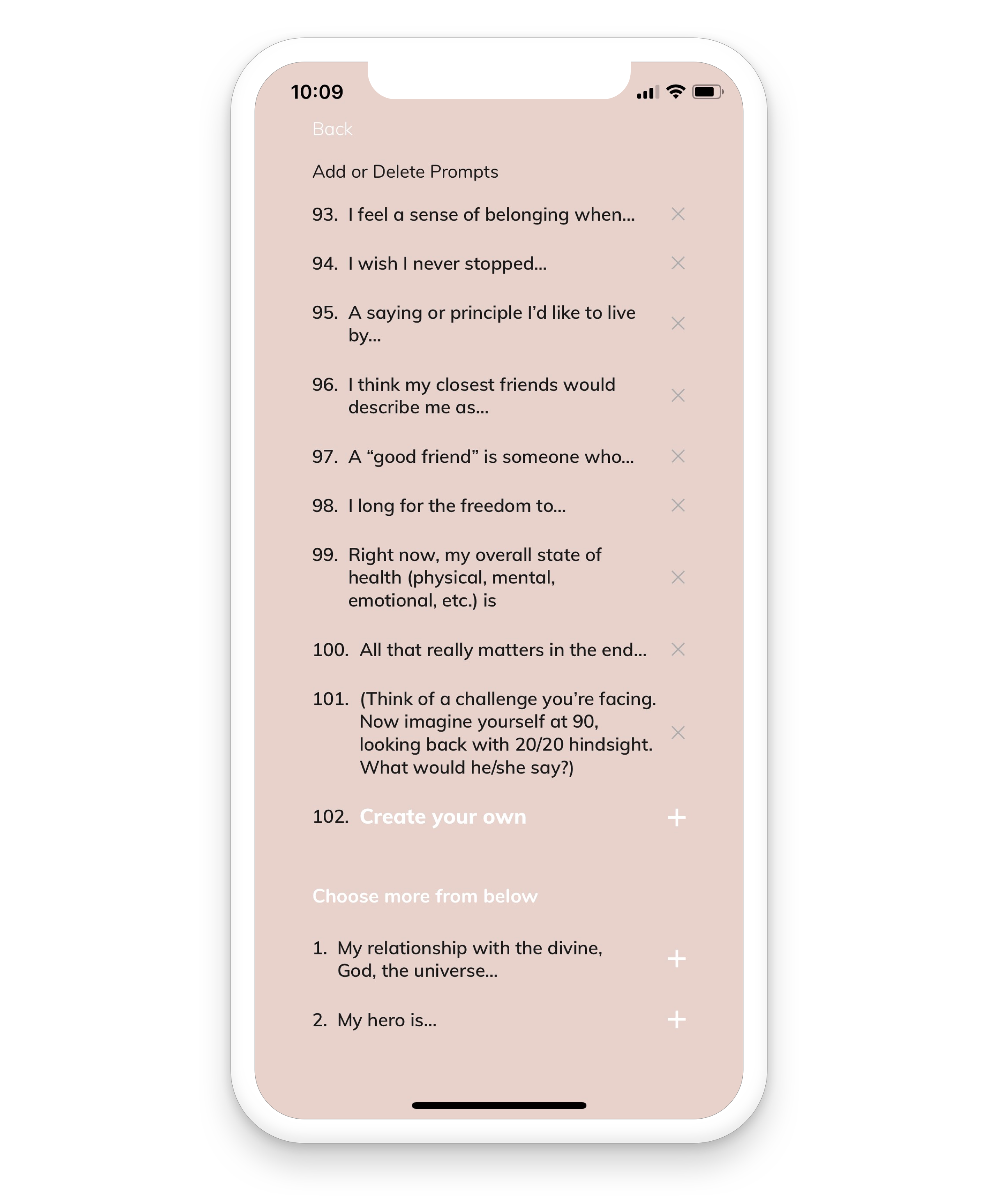 Prompted Journal — Oatmeal Apps