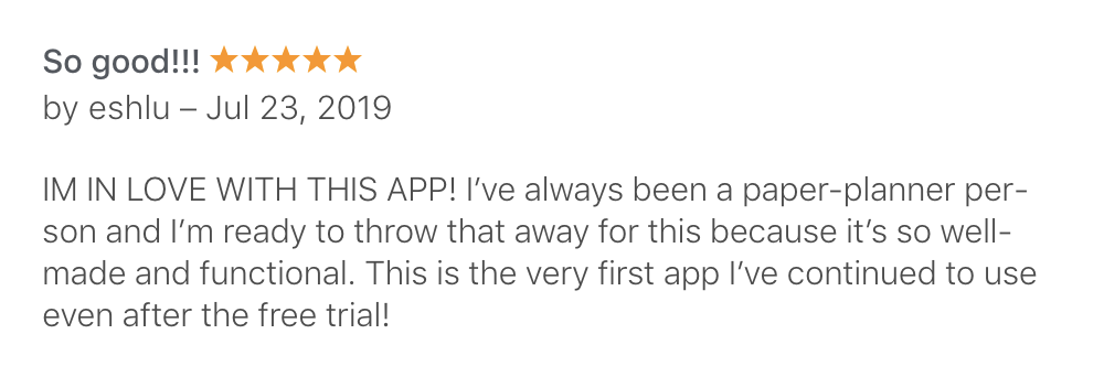 Listberry (Apple, US)