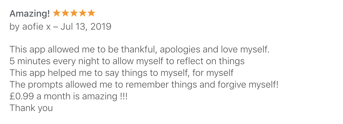 Prompted Journal (Apple, UK)