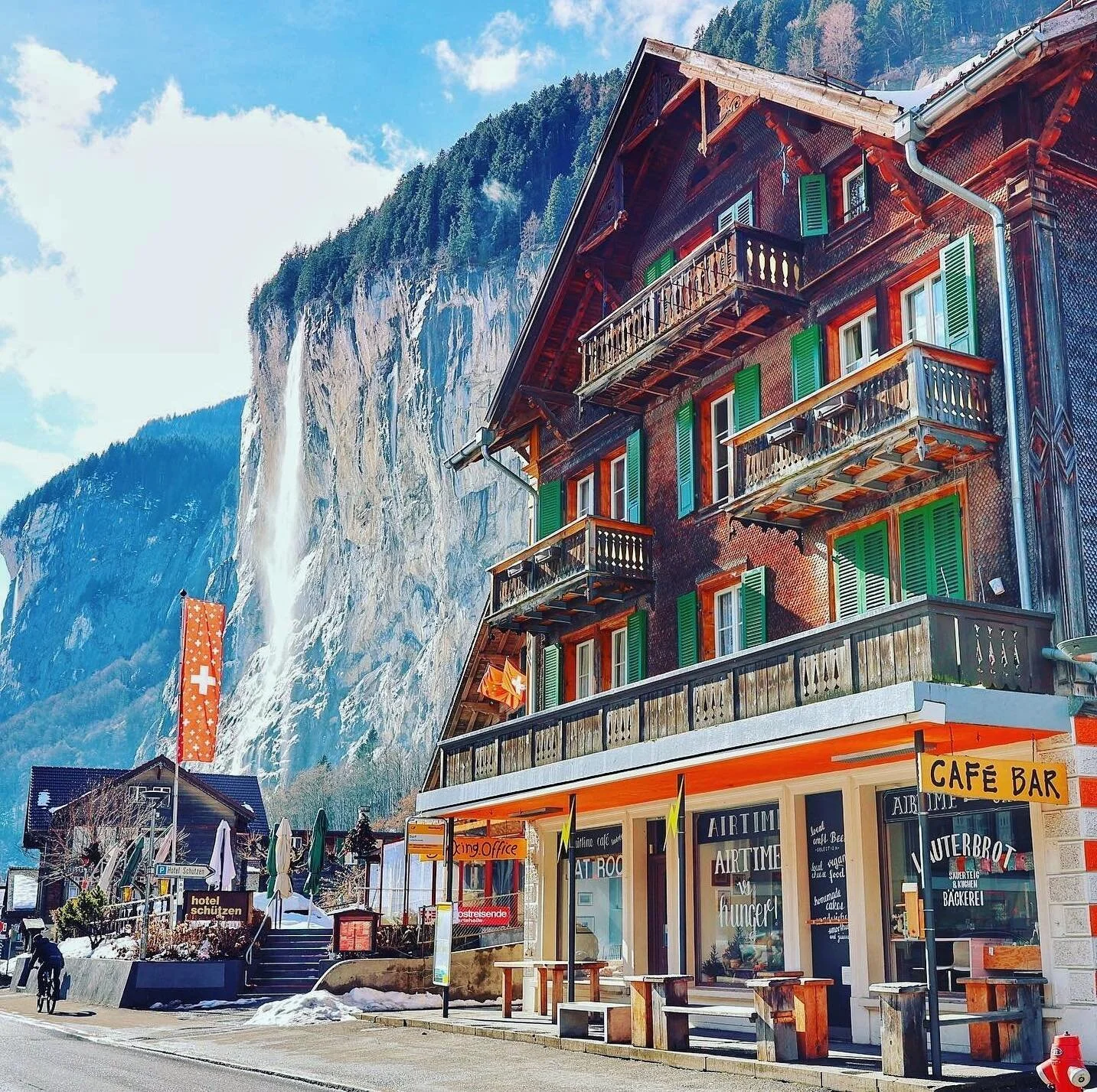 #tbt Switzerland 🇨🇭 

Last week I was at @bigchillsurfcantina with my friends @tommybahbah @abcslater and @millertimee24 watching a @kygomusic live stream from the Sunnm&oslash;re Alps. It reminded me of driving through the Swiss Alps, the winding 