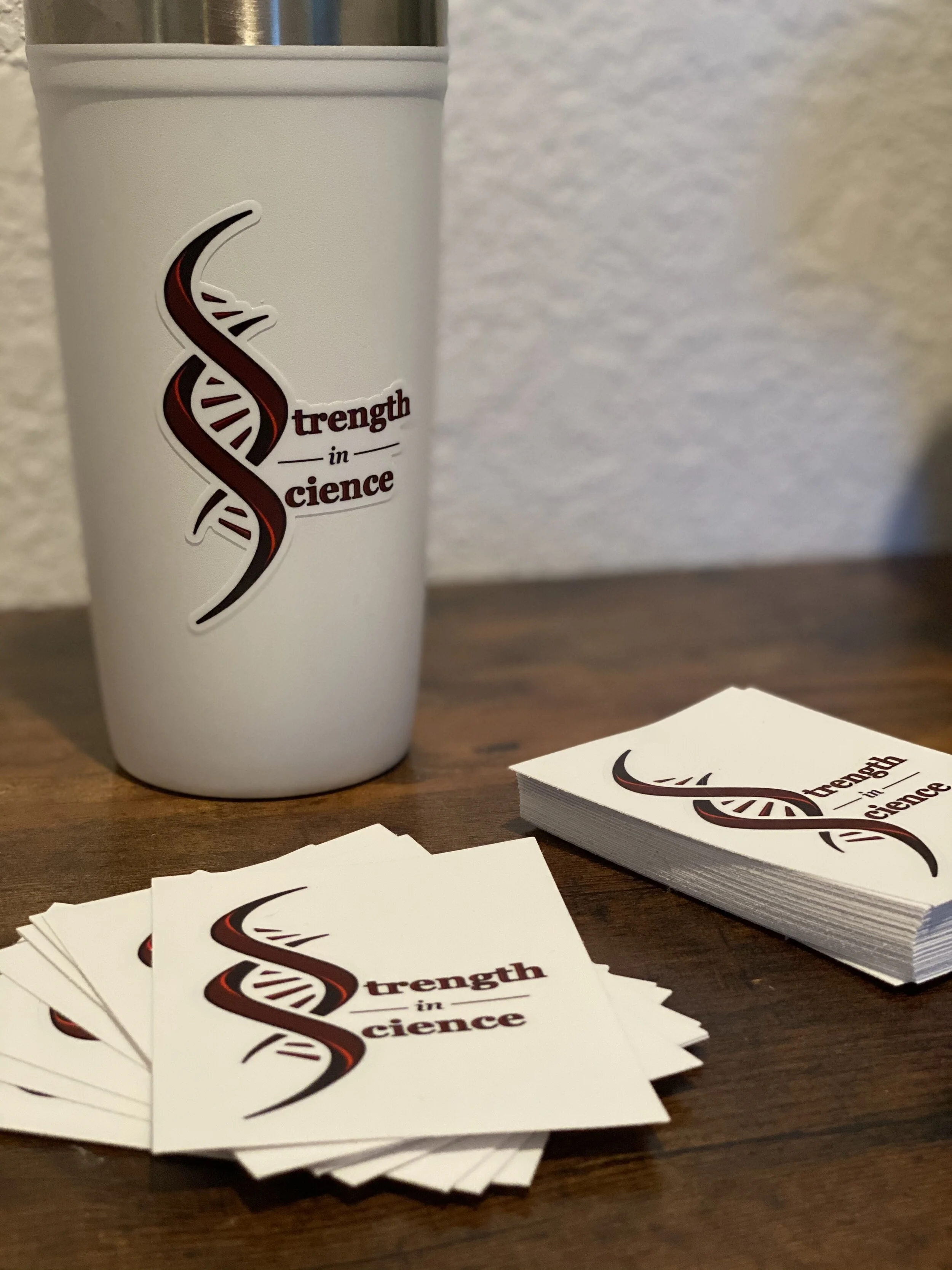 Strength in Science Sticker