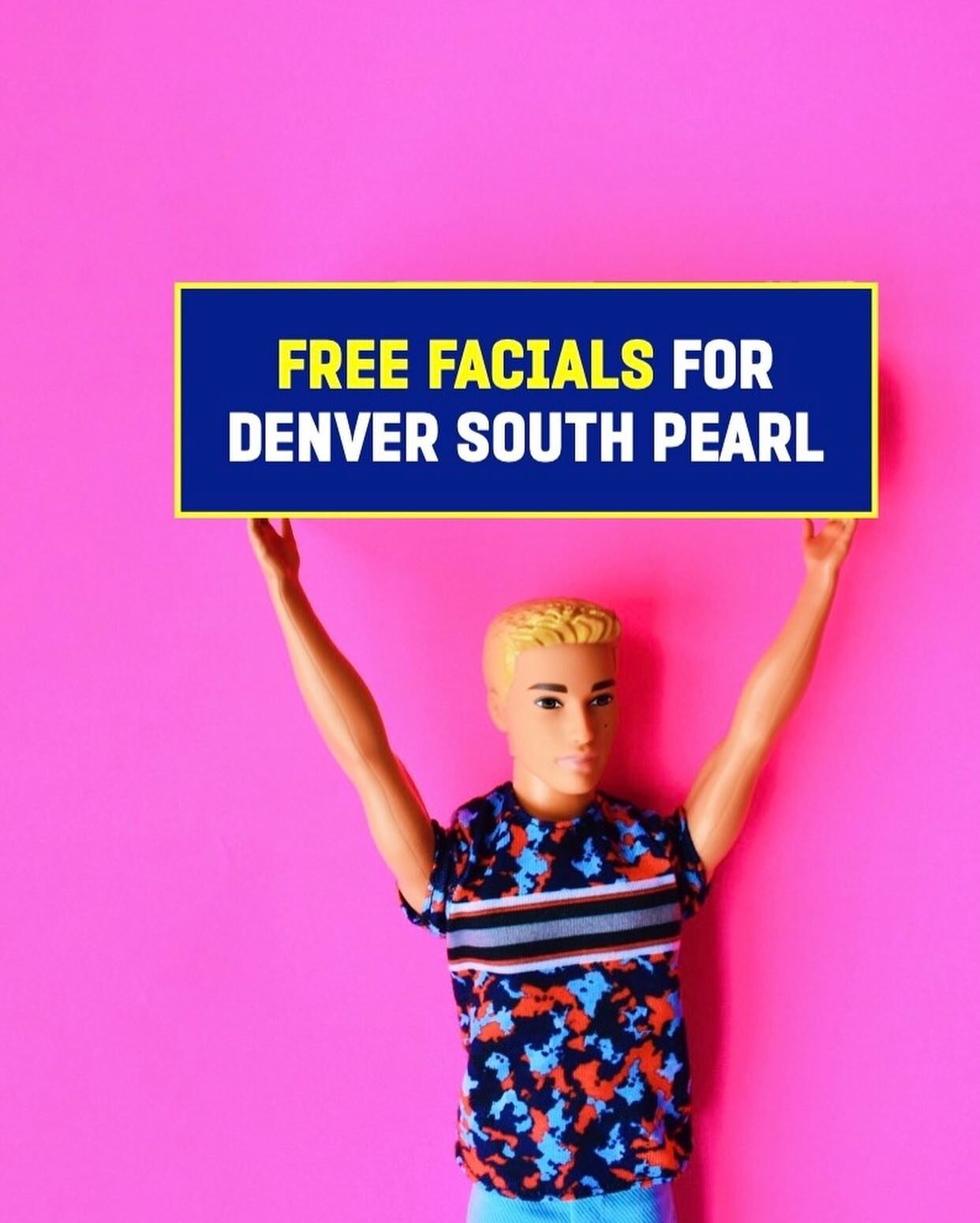 LISTEN UP, DENVER
🚨 Live in the 80210? Great, we&rsquo;ll #cleanyourdirtyface for FREE anytime between TODAY and May 15!

📧southpearl@cleanyourdirtyface.com with proof of residency/work and we&rsquo;ll book your facial 🚨

👇Tag some friends below?