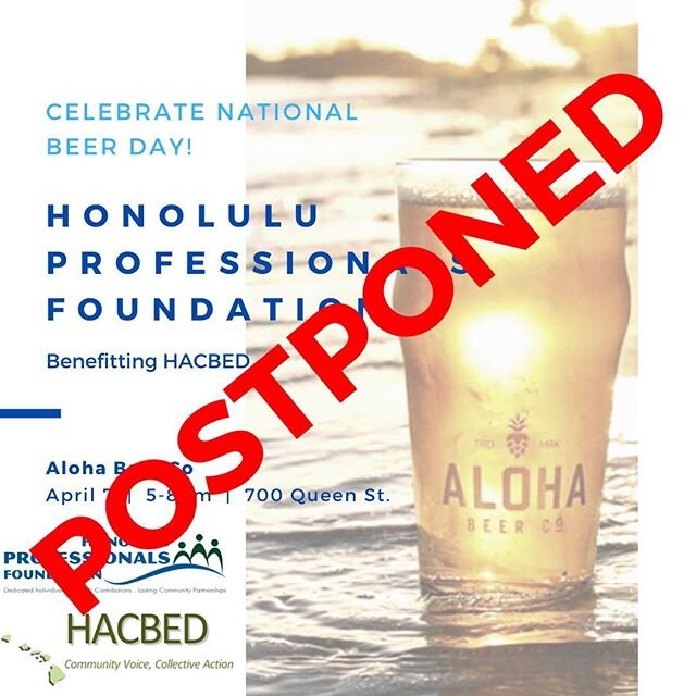 Unfortunately due to COVID-19, we will be rescheduling our event to a later date.  Stay tuned, thank you for all the support, and be safe.  We will make it through this tough time and we will all come back stronger.  Mahalo from @hnlprofessionalsfoun