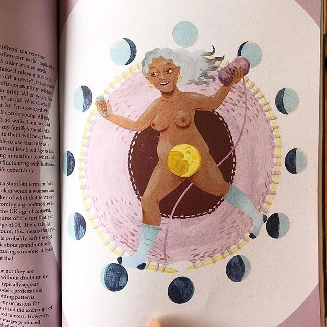 I’ve been far away, but now I’m home. Going through the mail. The highlight so far is the current issue  of @pompommag .  Apart from an enormous number of beautiful 
knitting patterns, it contains my illustration for Anna Maltz’s (a