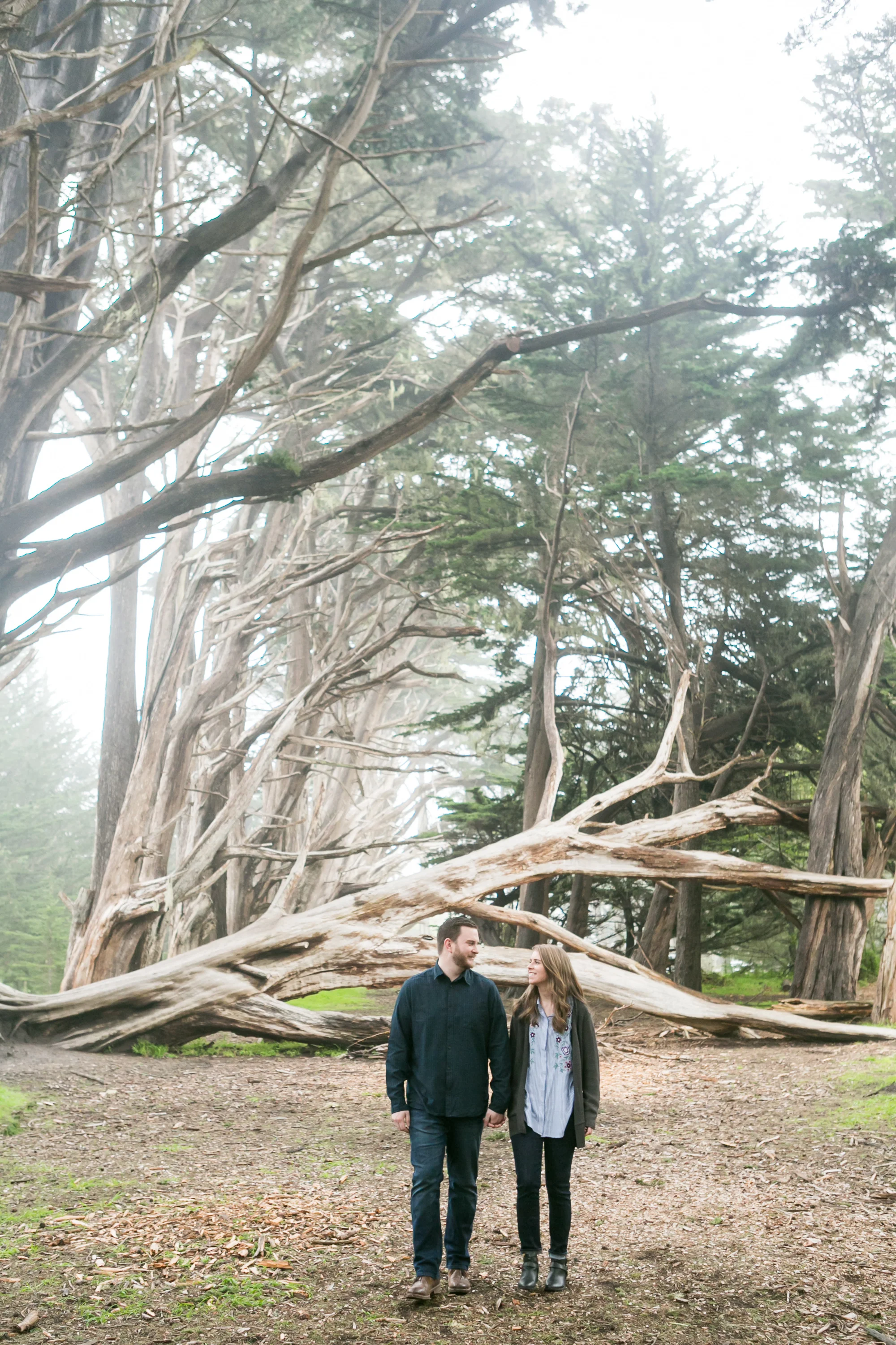 Fitzgerald Marine Reserve Engagement Session Moss Beach Coast
