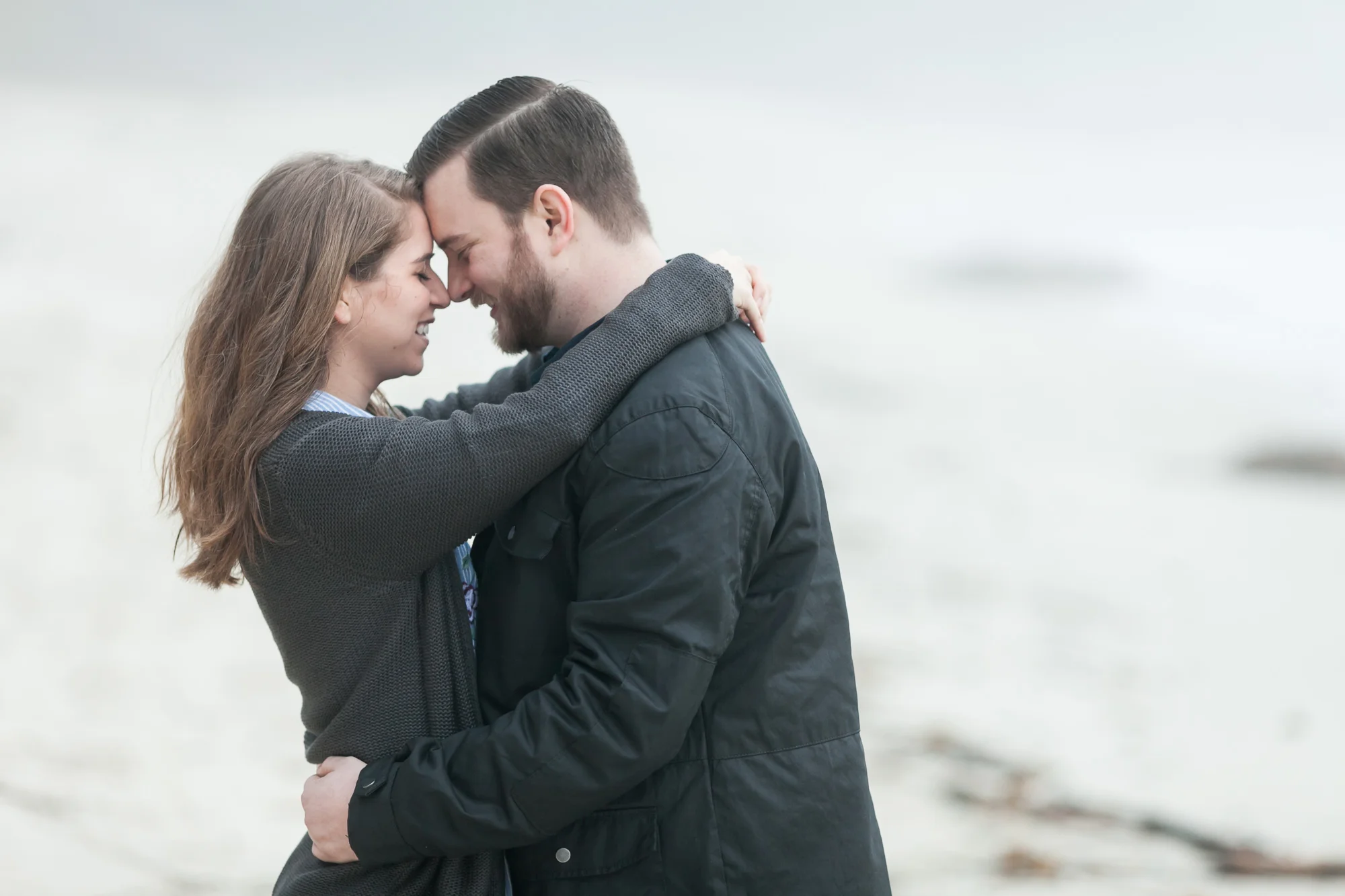 Fitzgerald Marine Reserve Engagement Session Moss Beach Coast