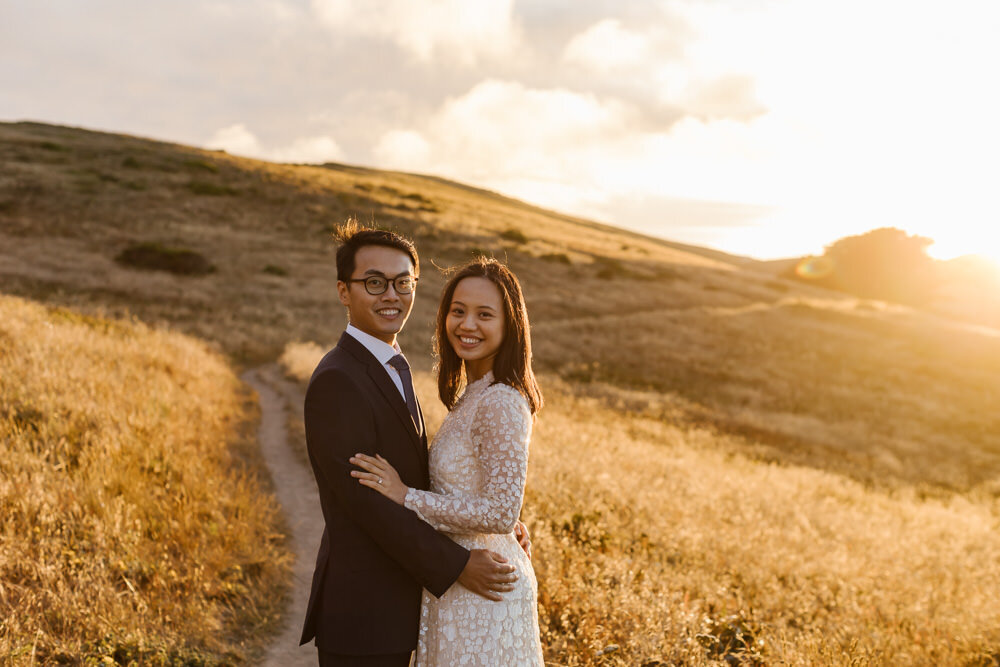 Point Reyes elopement