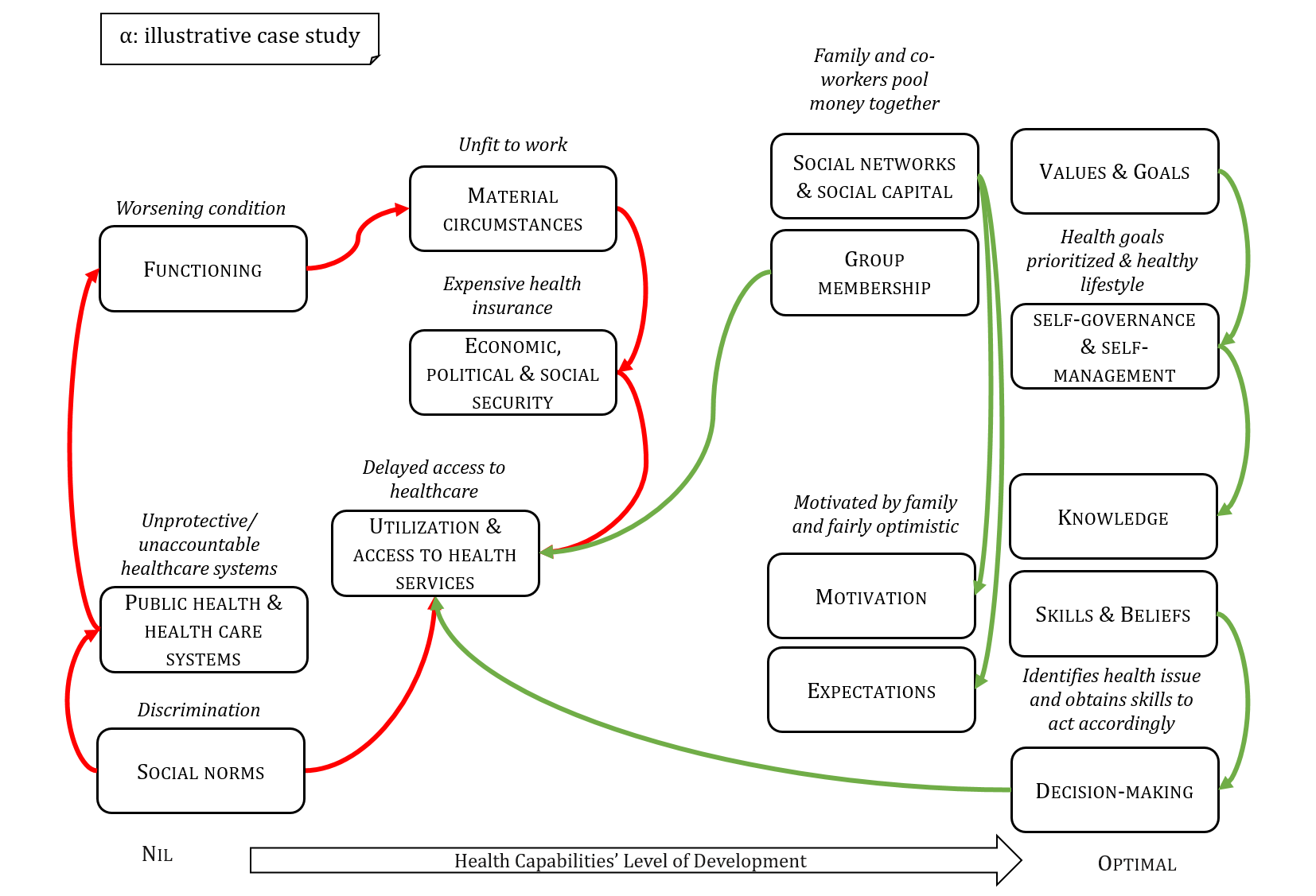 Health Capability Model Case Study Methods — Health Equity & Policy Lab