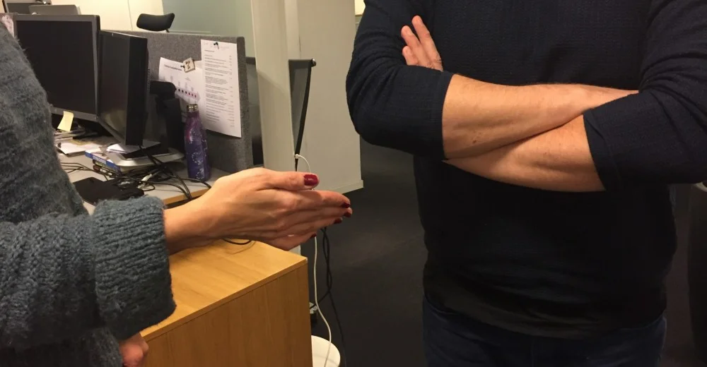 Håndhilsing, nok en gang