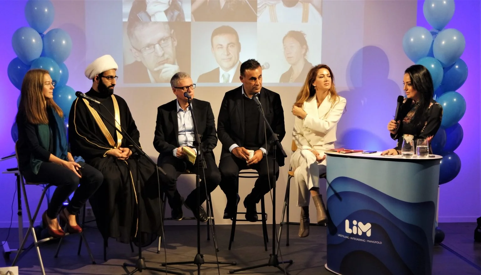 Ytringsfrihetsdebatt med politieskorte