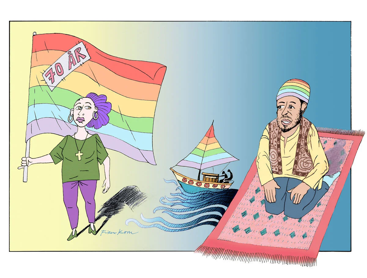 Nå kommer homofile muslimer