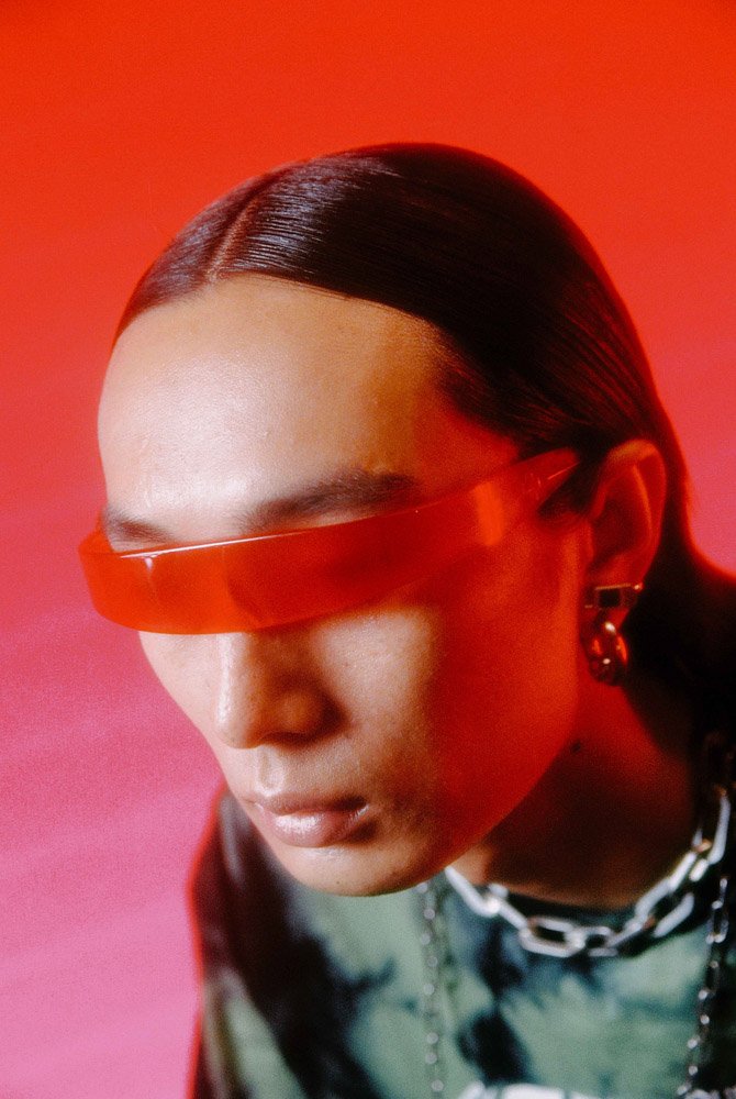 jedizhou shanghai sunglasses red cyberpunk percy lau Budweiser y2k bud.jpg