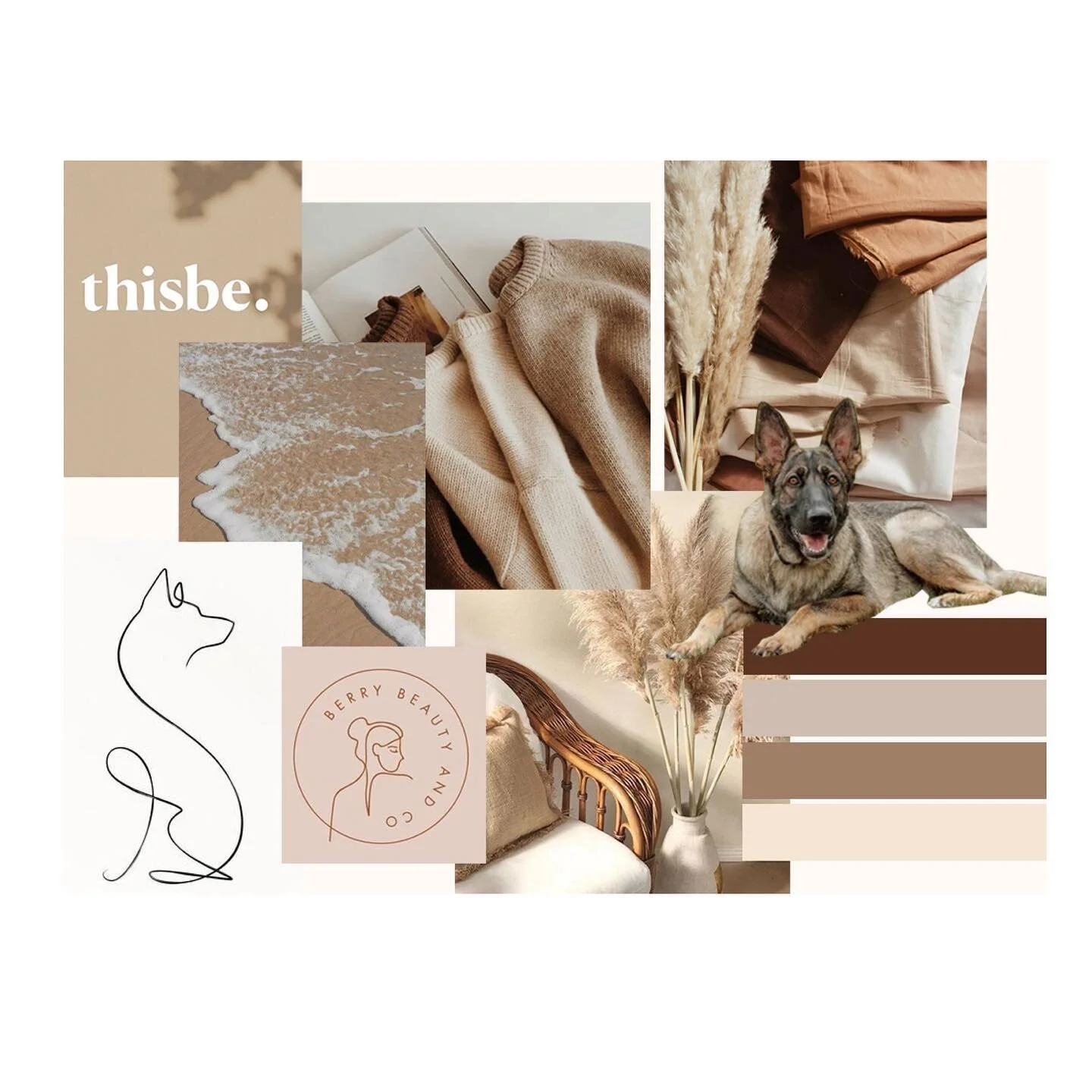 When your lovely friends are supporting your business, that&rsquo;s love 💕 Here&rsquo;s a very warm and neutral mood board for @svita21 upcoming business venture! So excited for this one to start coming to life 🐶🐱

#niagarasmallbusiness #CDBoil #n