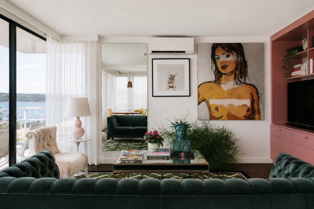 Living room after renovation