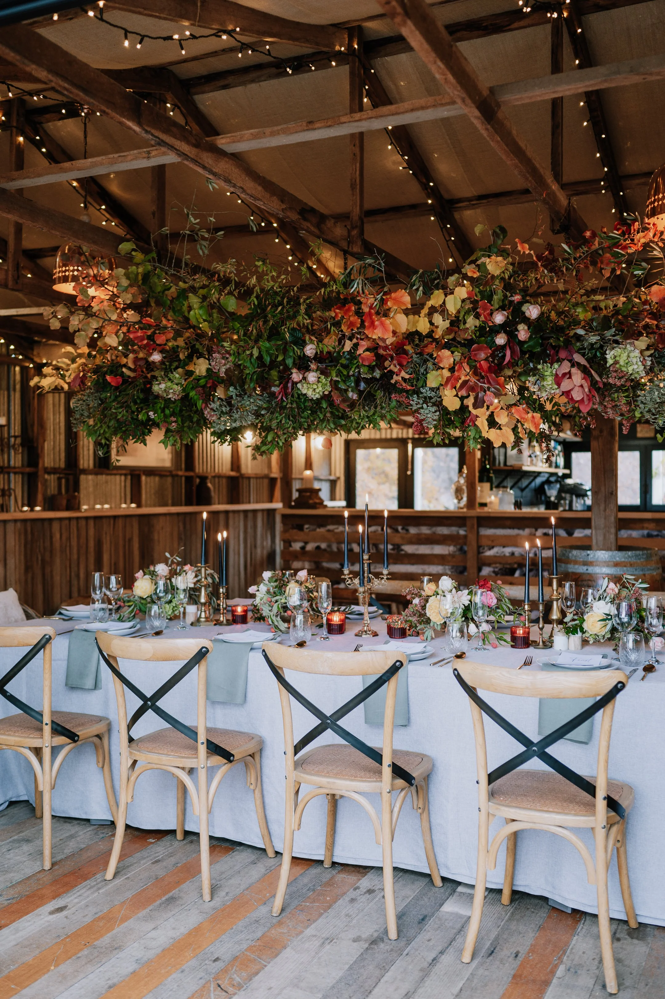 Anniversary Dinner in Shearing Shed