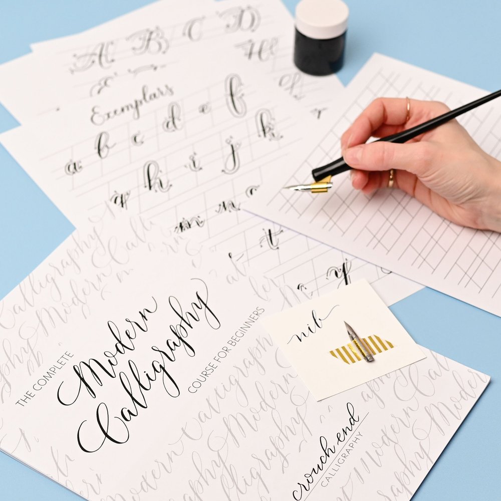 The Complete Modern Calligraphy Class learn everything you need