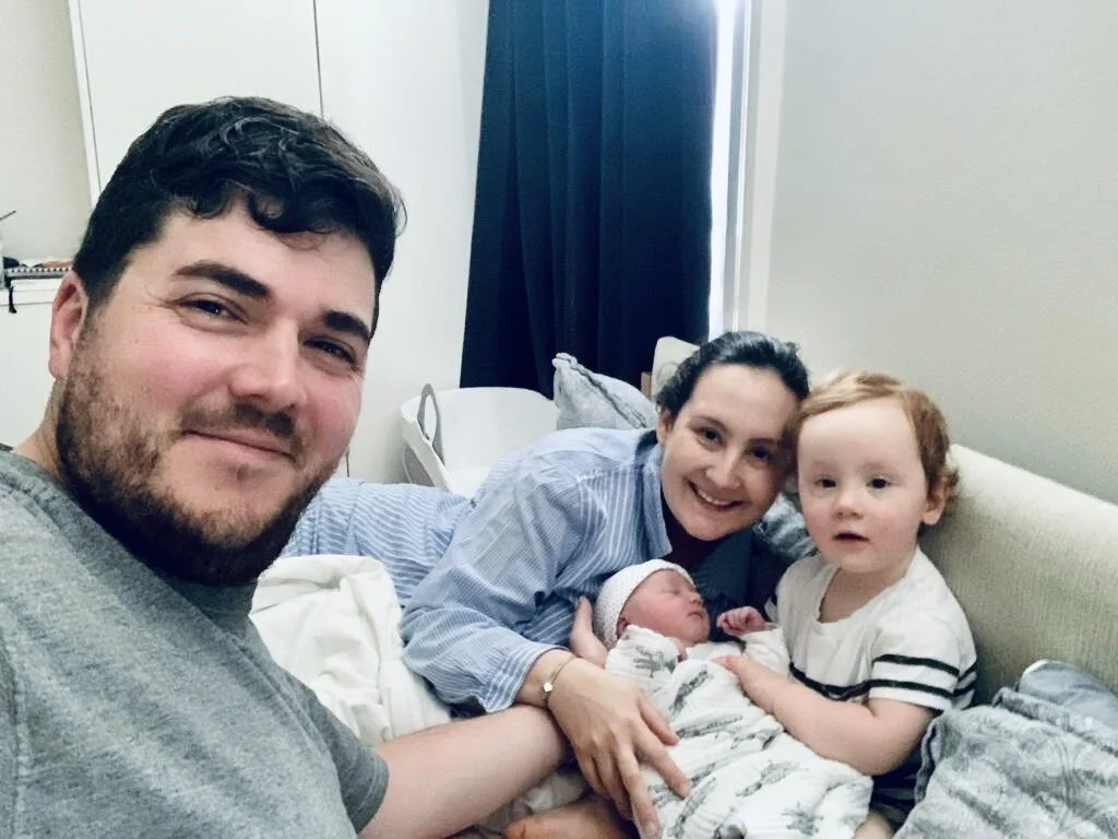 Catherine's home birth story during the pandemic