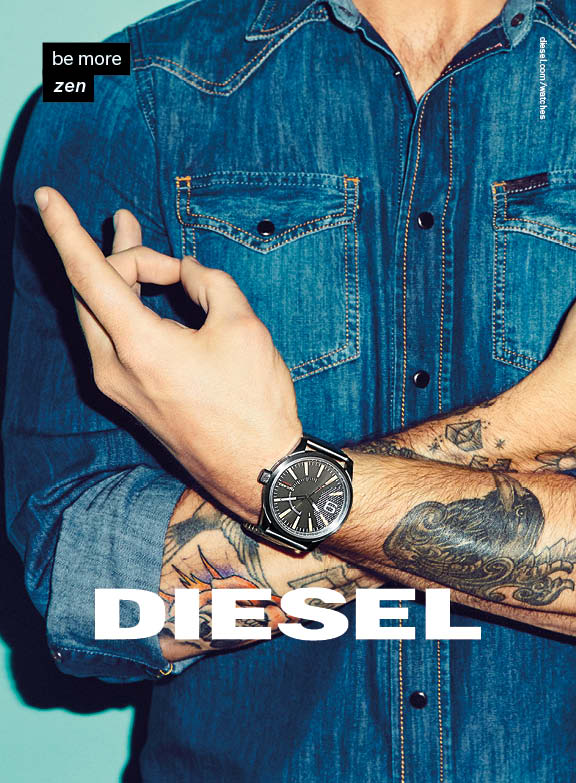 DIESEL WATCHES CAMPAIGN 16