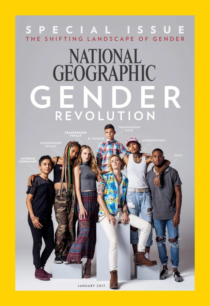 NATIONAL GEOGRAPHIC GENDER REVOLUTION COVER STORY