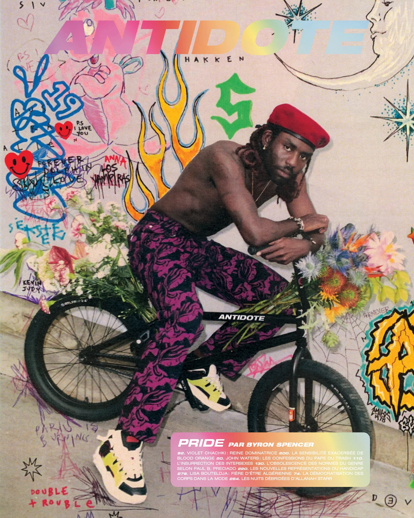 ANTIDOTE MAGAZINE SEPTEMBER 19 COVER - DEV HYNES