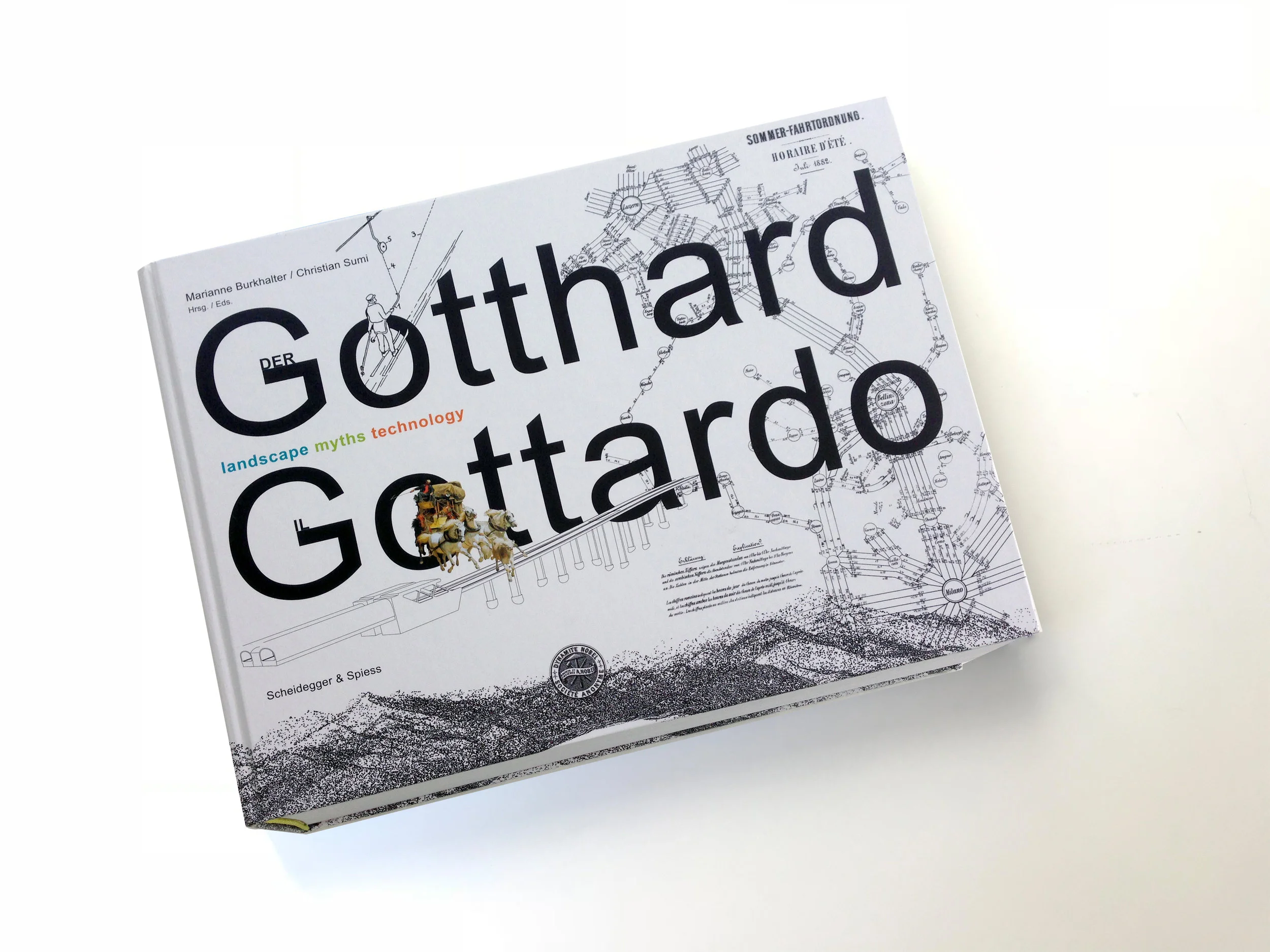   The Gotthard   Several contributions to the book: der Gotthard - il Gottardo landscape myths and technology Editors: Marianne Burkhalter, Christian Sumi, ISBN: 978 3 8030 0831 2 Published: Scheidegger &amp; Spiess, 2016 