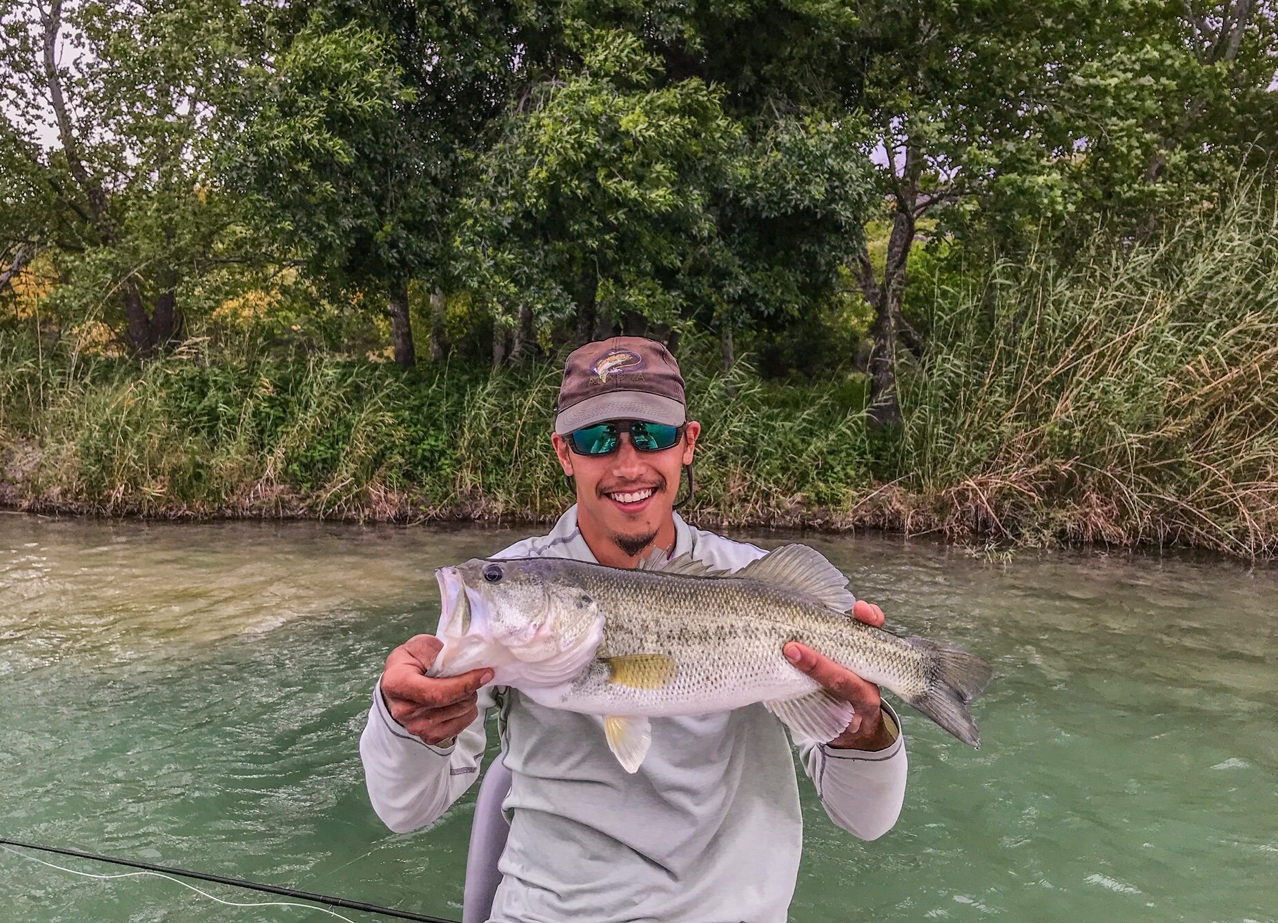 Huge Largemouth on the Devils River