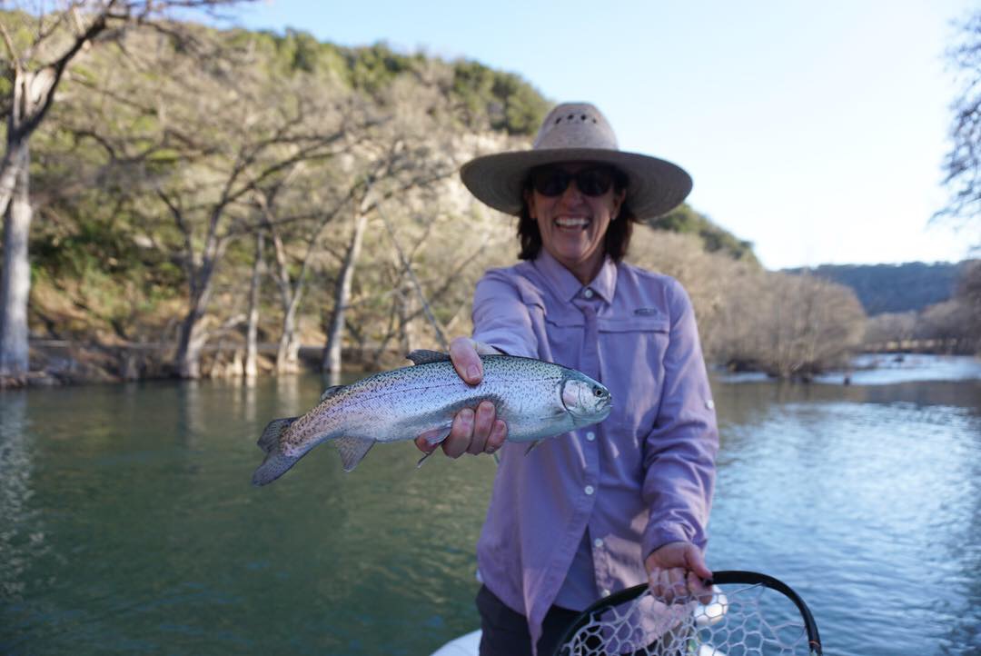 Guided fly fishing trips