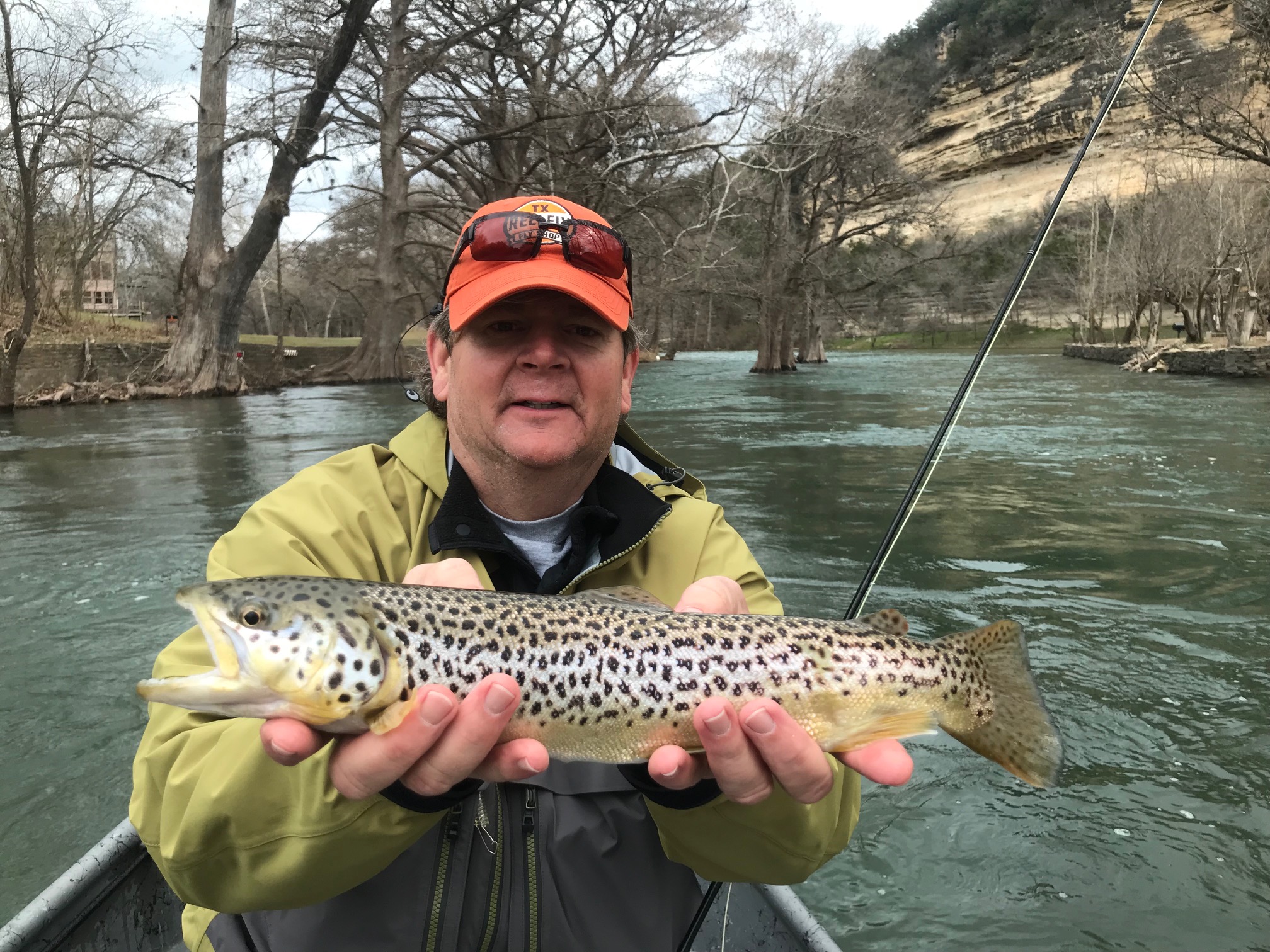 Brown Trout in Central Texas