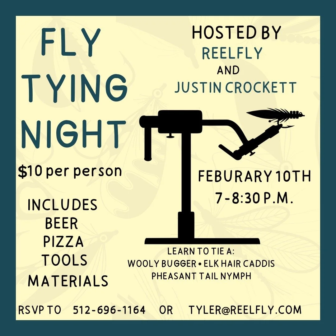 Friday Fly Tying Night w/ Justin Crockett