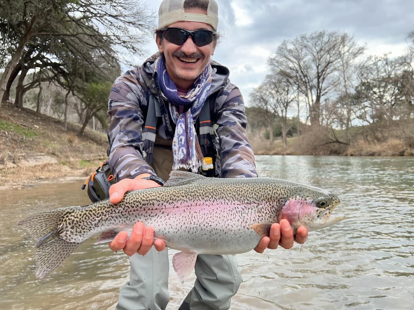 It&rsquo;s a GREAT time to be on the Guadalupe right now! Fishing is excellent.