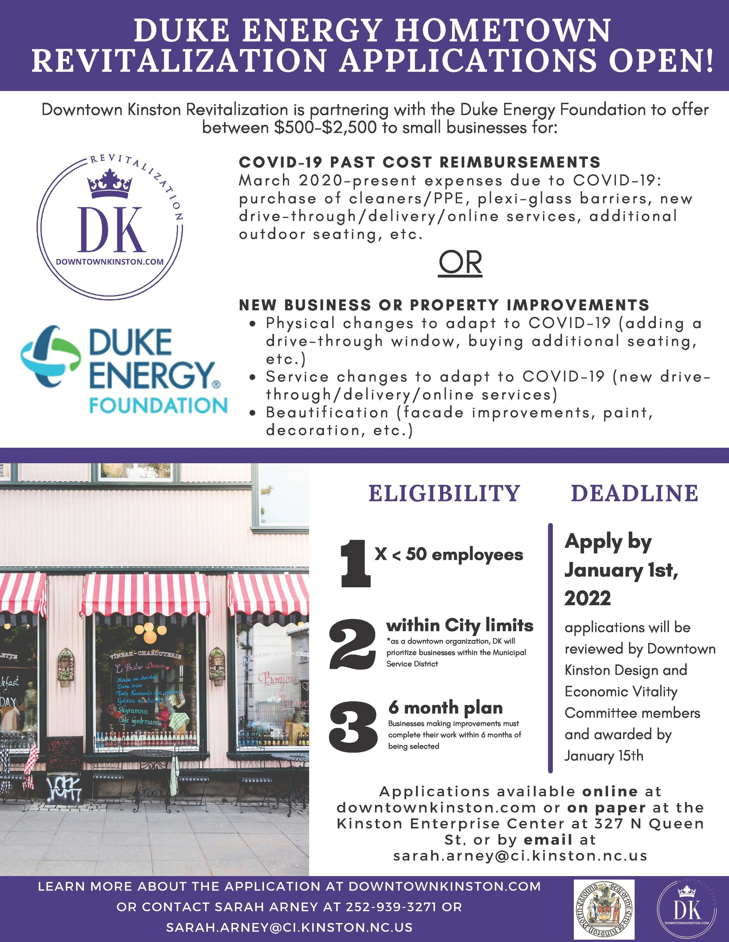 Applications open for Duke Energy hometown Revitalization grants ...
