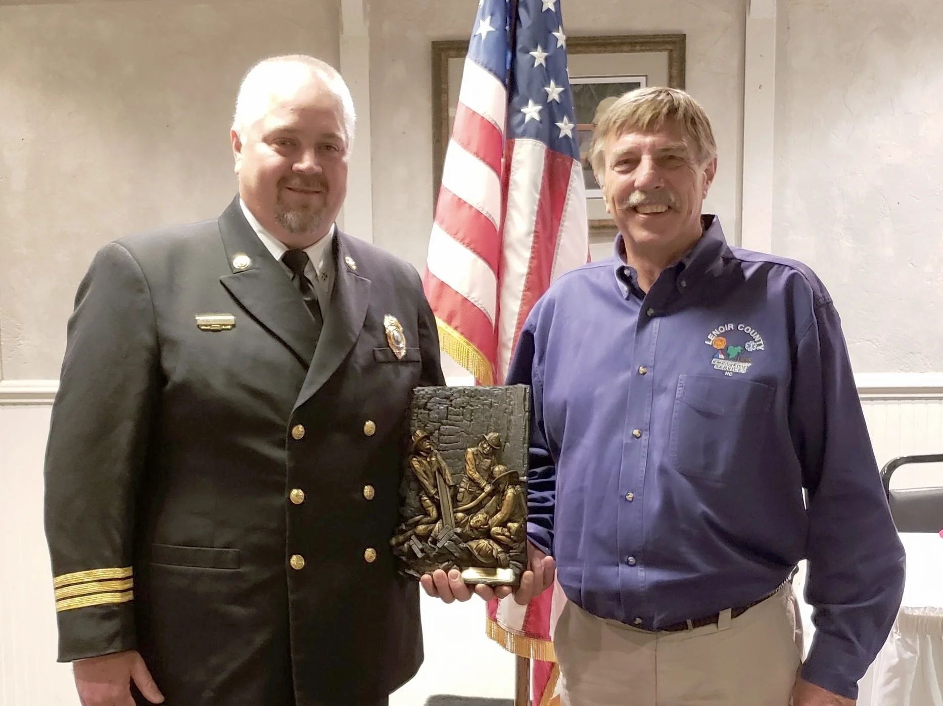 Local firefighters honored at Emergency Services Banquet