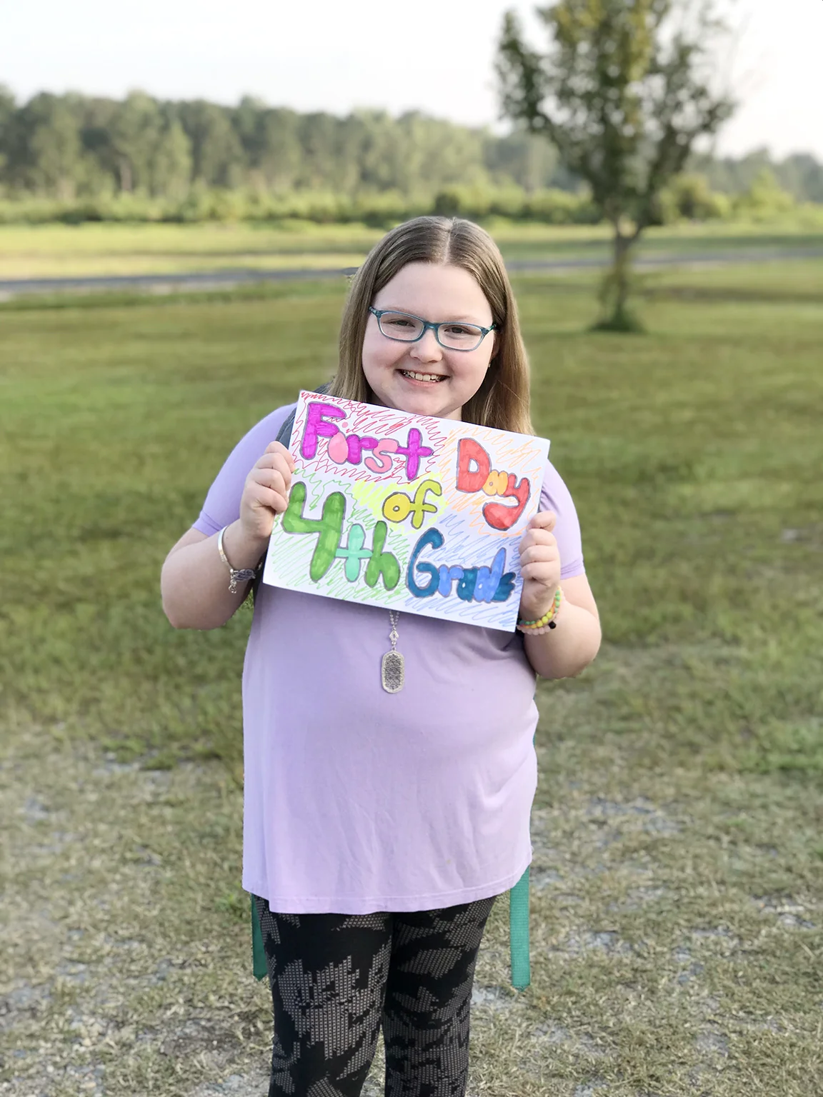 Brooke Barwick, fourth grade, Southwood Elementary School