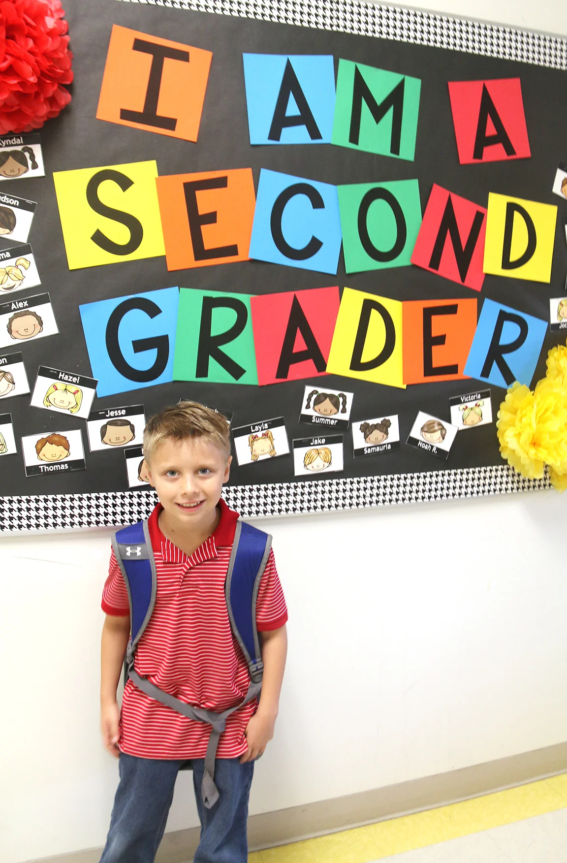 Thomas Floyd, second grade, Banks Elementary School