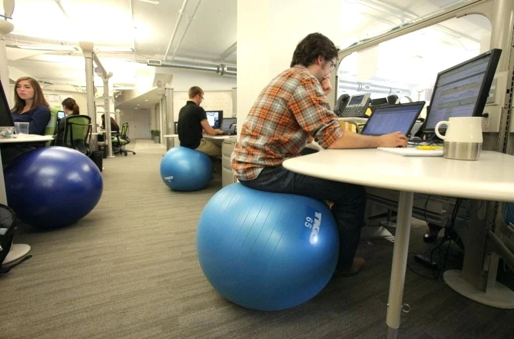 the office ball chair